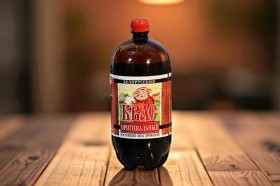 Квас Белорусский БОЧКОВОЙ оригинальный светлый 1,5л