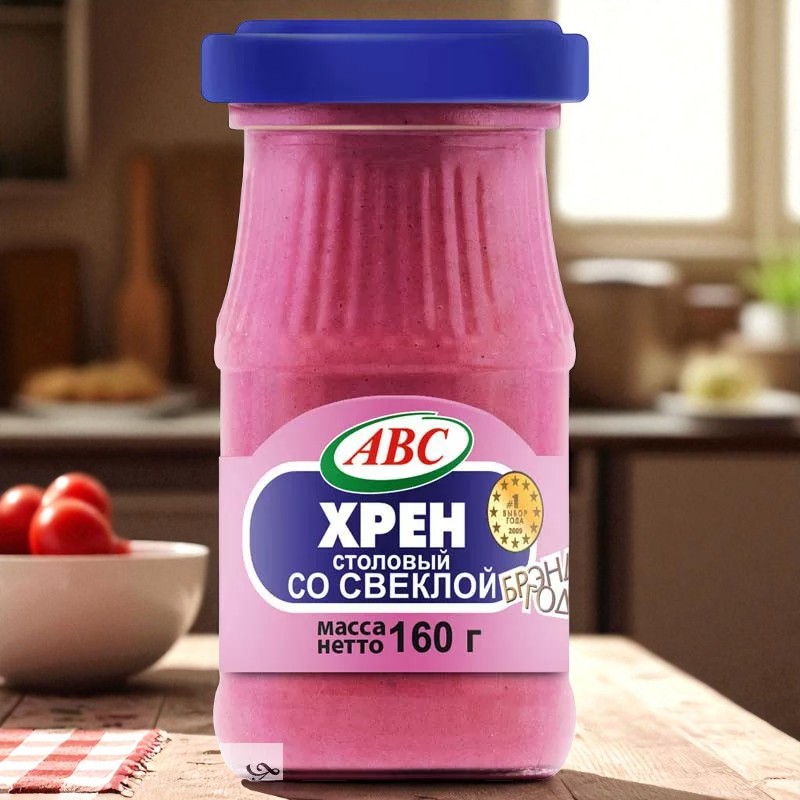 Хрен столовый со свеклой 160г