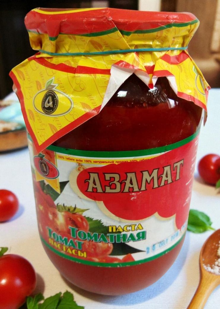 Паста томатная Азамат 0,520 л ст/б