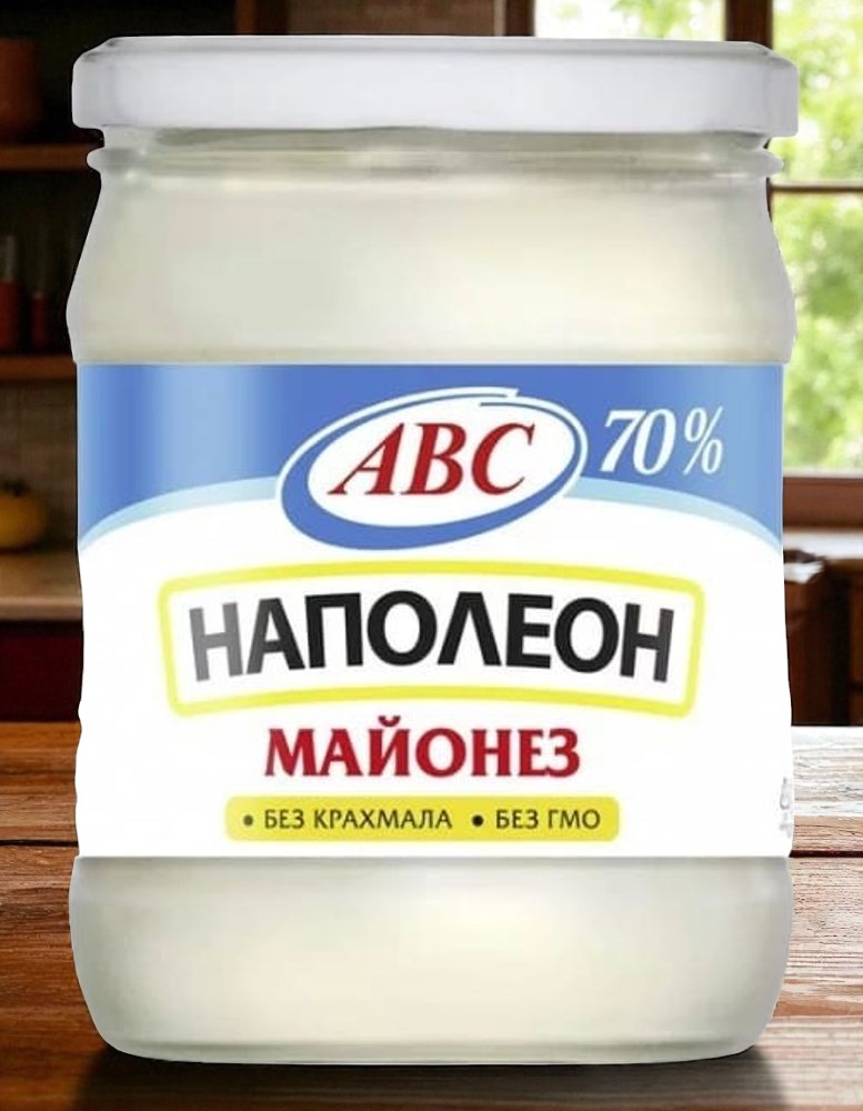 Майонез “Наполеон” 70% 430г ст/б