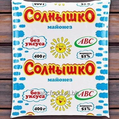 Майонез “Солнышко” 50% (без уксуса) 360г