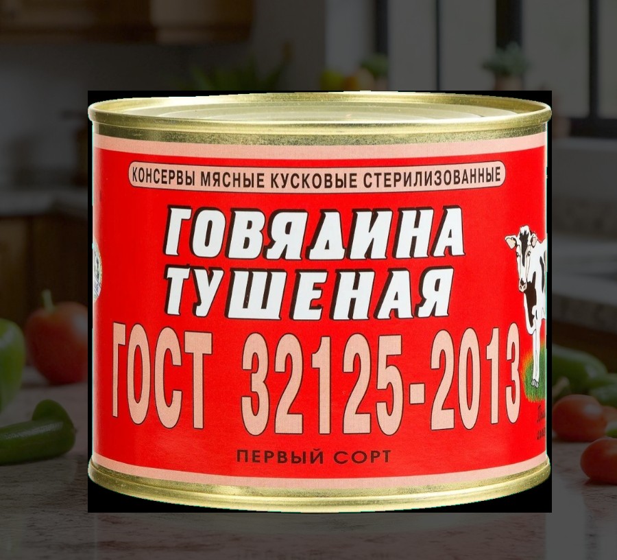 Говядина туш.”По-Столбцовски” В/С 525г