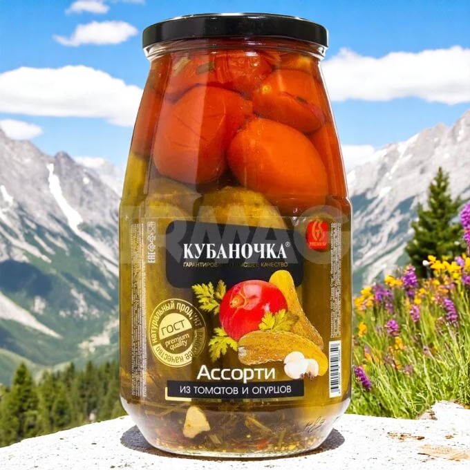 Ассорти марин. ст/б 1500гр