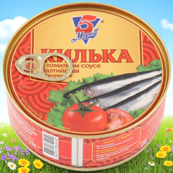 Килька балтийская обжар. в т/с 240г