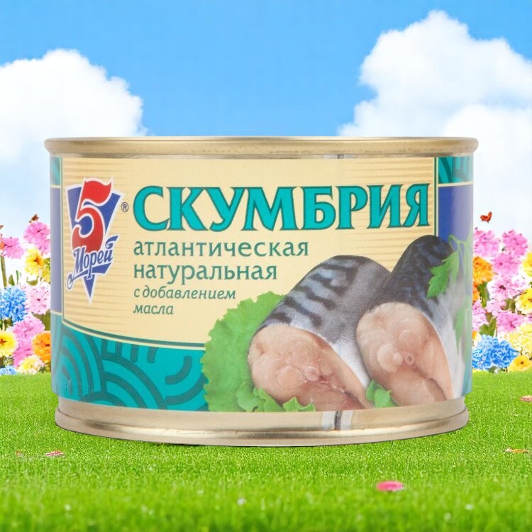 Скумбрия ндм 250г