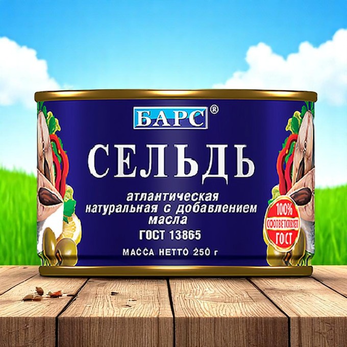 Сельдь атл. в т/с 250г