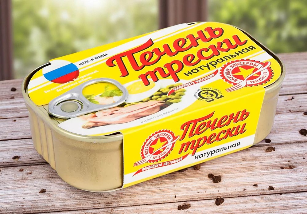ВК Печень и икра трески Club 115г