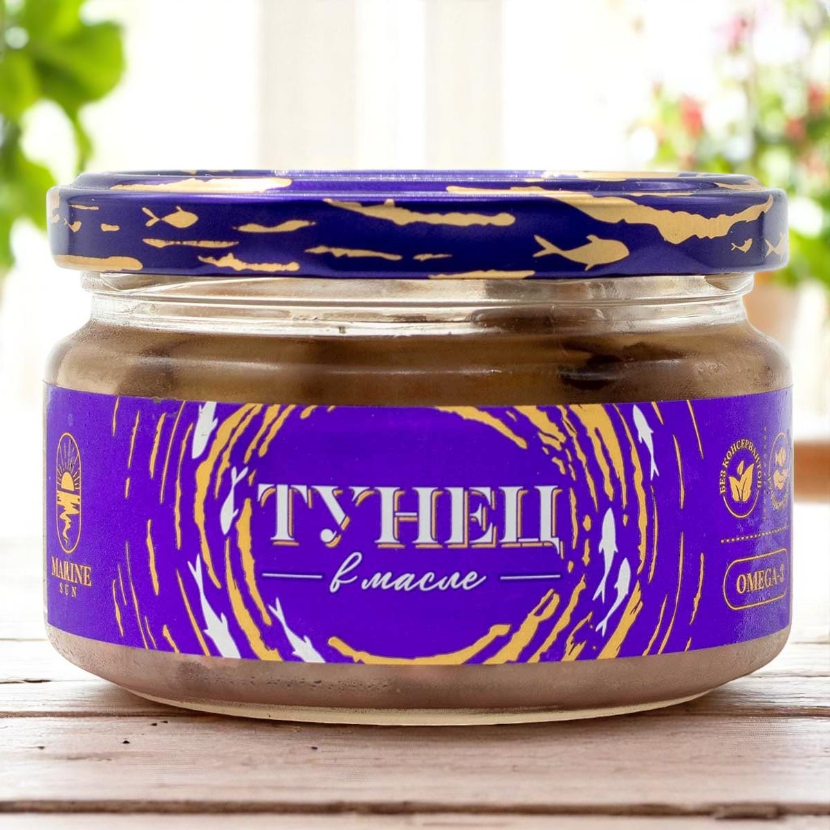 Тунец ФИЛЕ полосатый нат. ст/б 190г