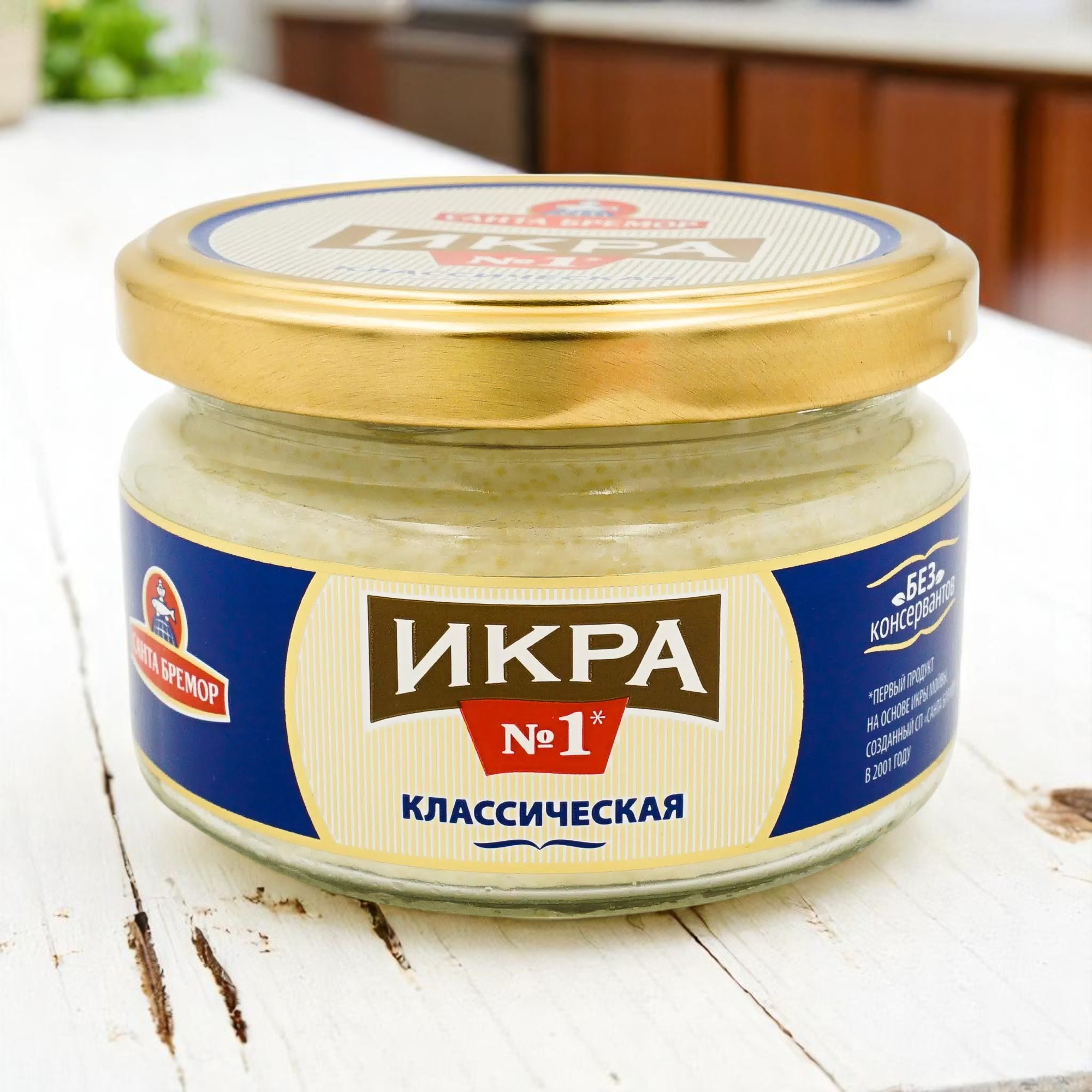 Икра деликат. мойвы “Икра №1” классическая 180гр