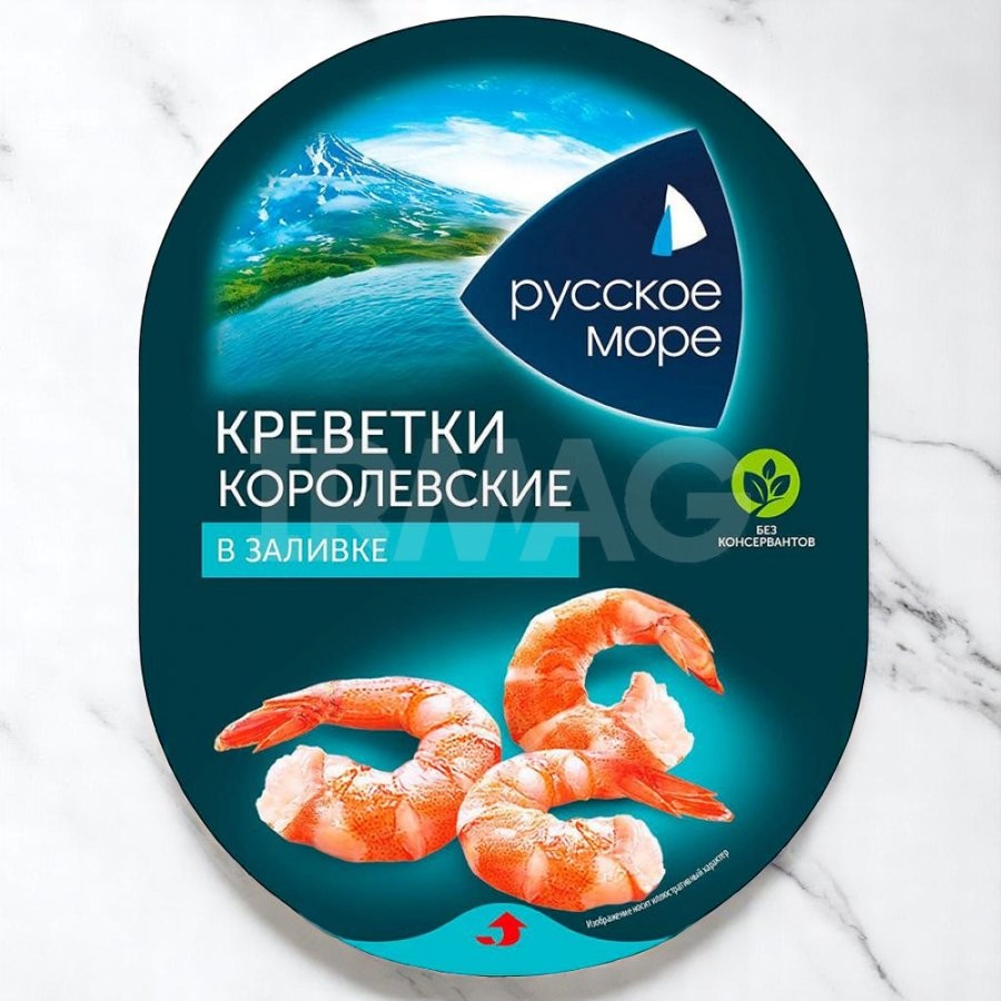 Мясо кальмара в заливке соломка “Русское Море” 180г