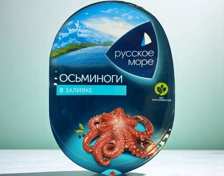 Мясо осьминога в заливке “Русское Море” 180г