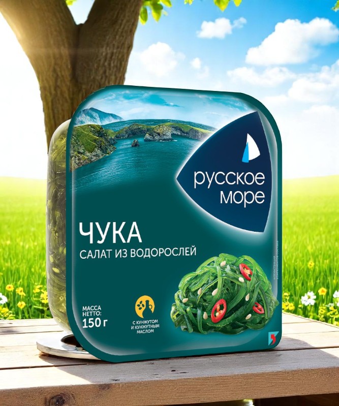 Капуста Салат из морских водорослей “Чука” Русское море 150г