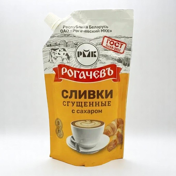 Сливки сгущ. с сах. 19% Дой-пак 270г