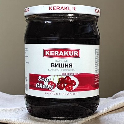 Варенье из вишни б/кост. 610г