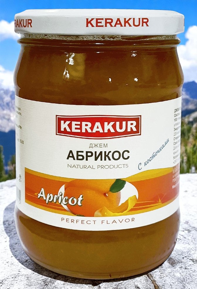 Джем из абрикосов 600г