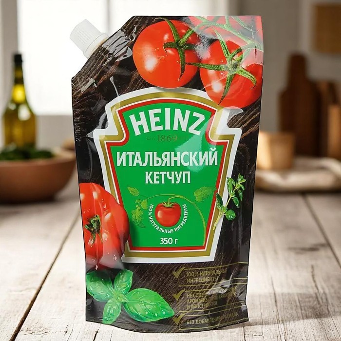 Кетчуп HEINZ Итальянский 350гр