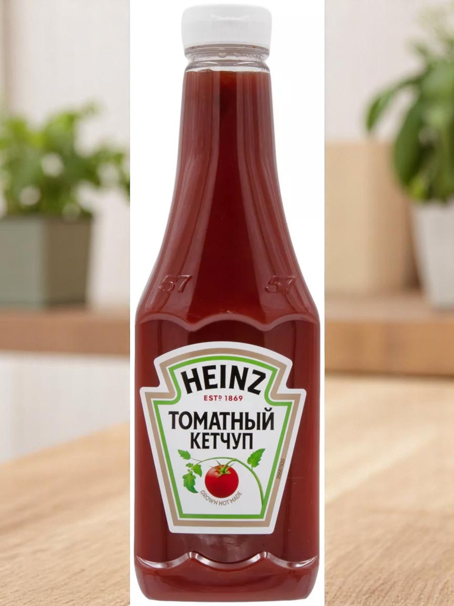 Кетчуп HEINZ томатный пласт./бут. 800гр