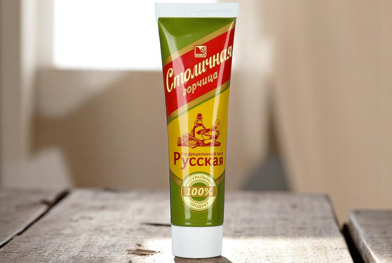 Горчица “Столичная” Русская МЖК 100гр