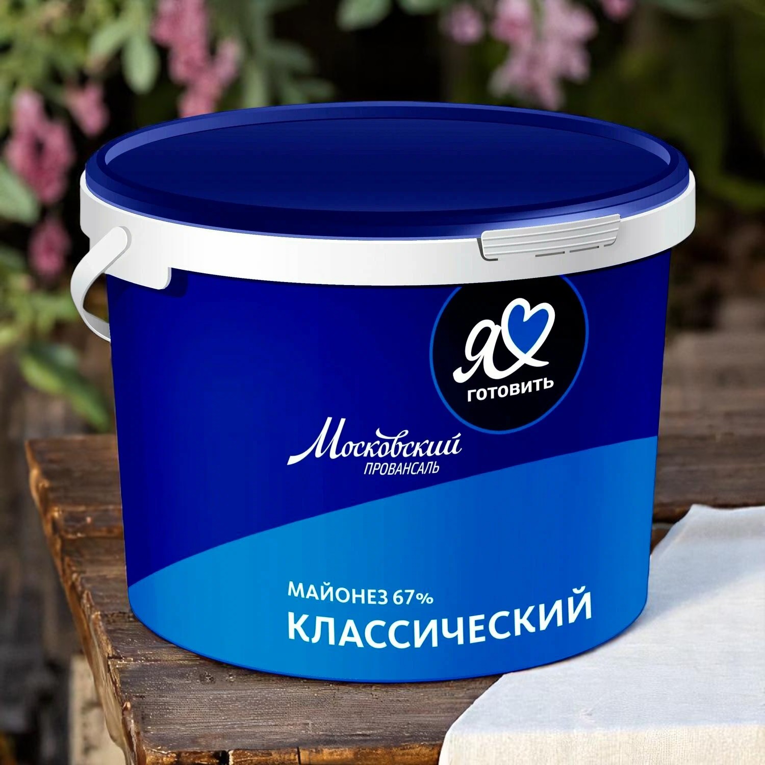 Майонез МЖК Москов.прованс. классич. 67% ведро 9,6 кг