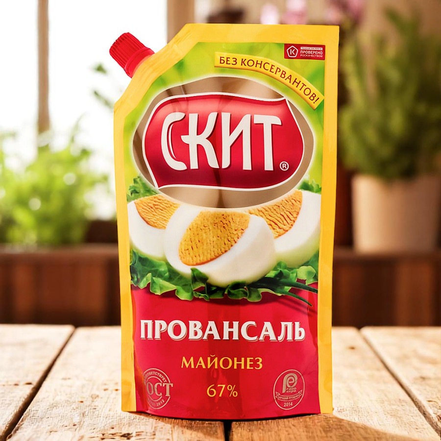 Майонез СКИТ прованс. с дозатором 225гр