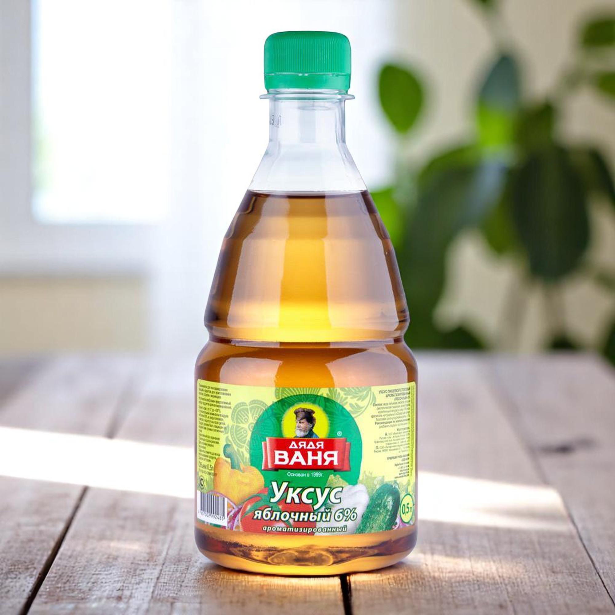 Уксус Яблочный нат. 6% 500гр
