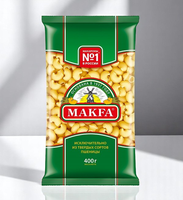 Макароны Рожки груы А 400г