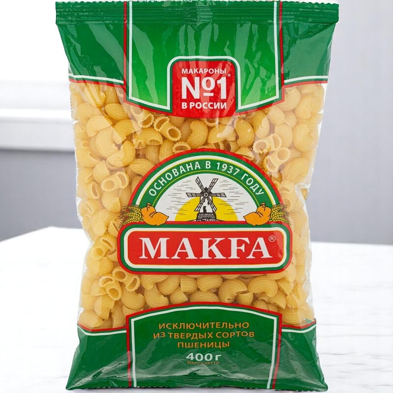 Макароны Улитки груы А 400г