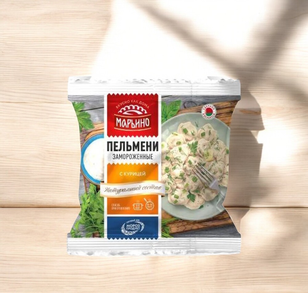 Пельмени “Марьино с курицей”, 400 г.