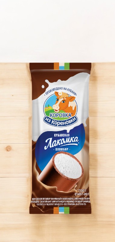 Лакомка КУБАНСКАЯ 15% Лакомство ванильн.в шок-слив гл 90 гр