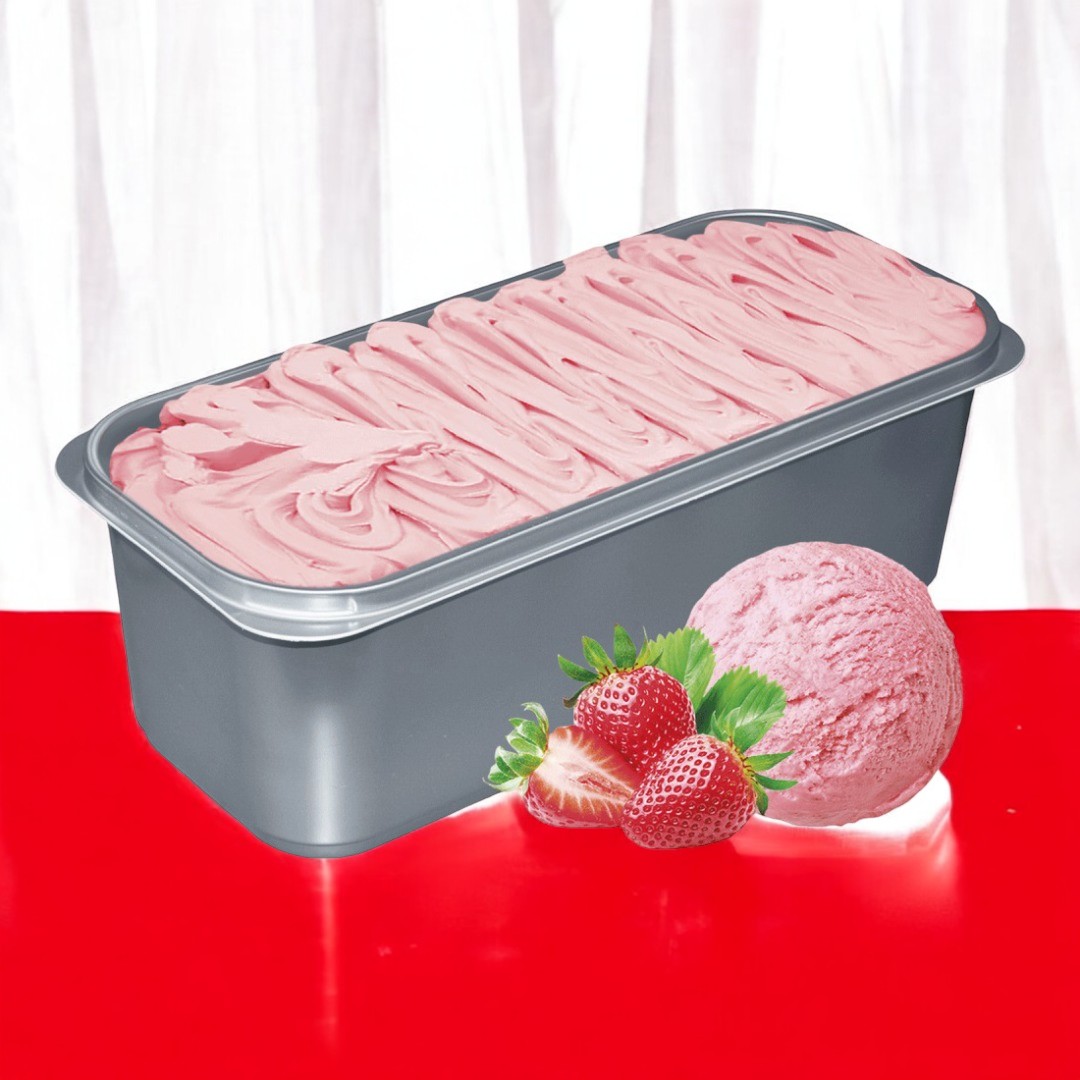 Контейнер (29) “Пломбир клубничный ”  2 кг