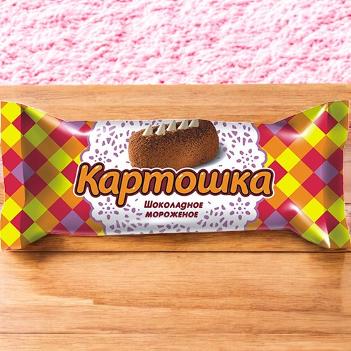 Мороженое батончик “Картошка” 60г