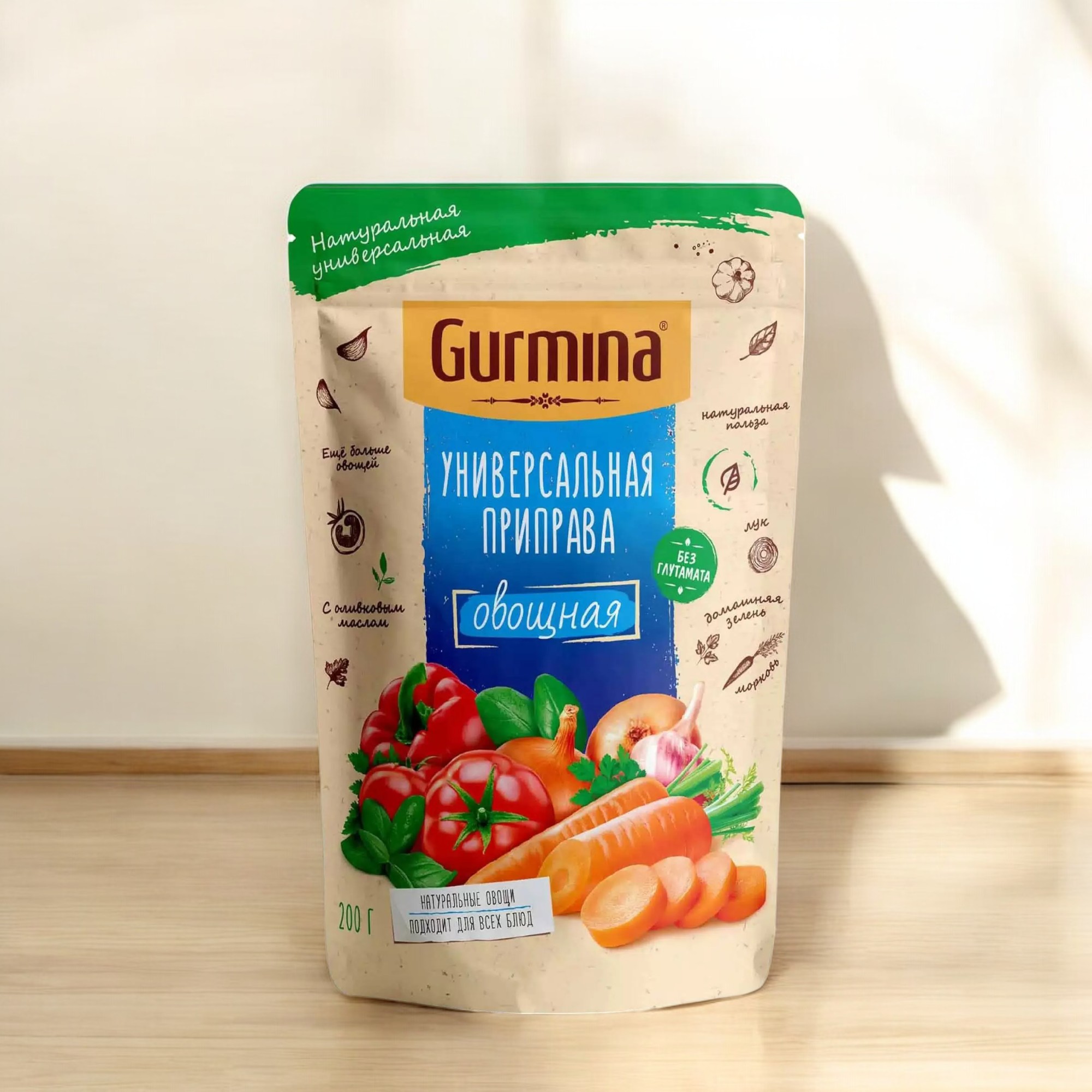 Приправа универсальная овощная “Gurmina”, РБ 200г