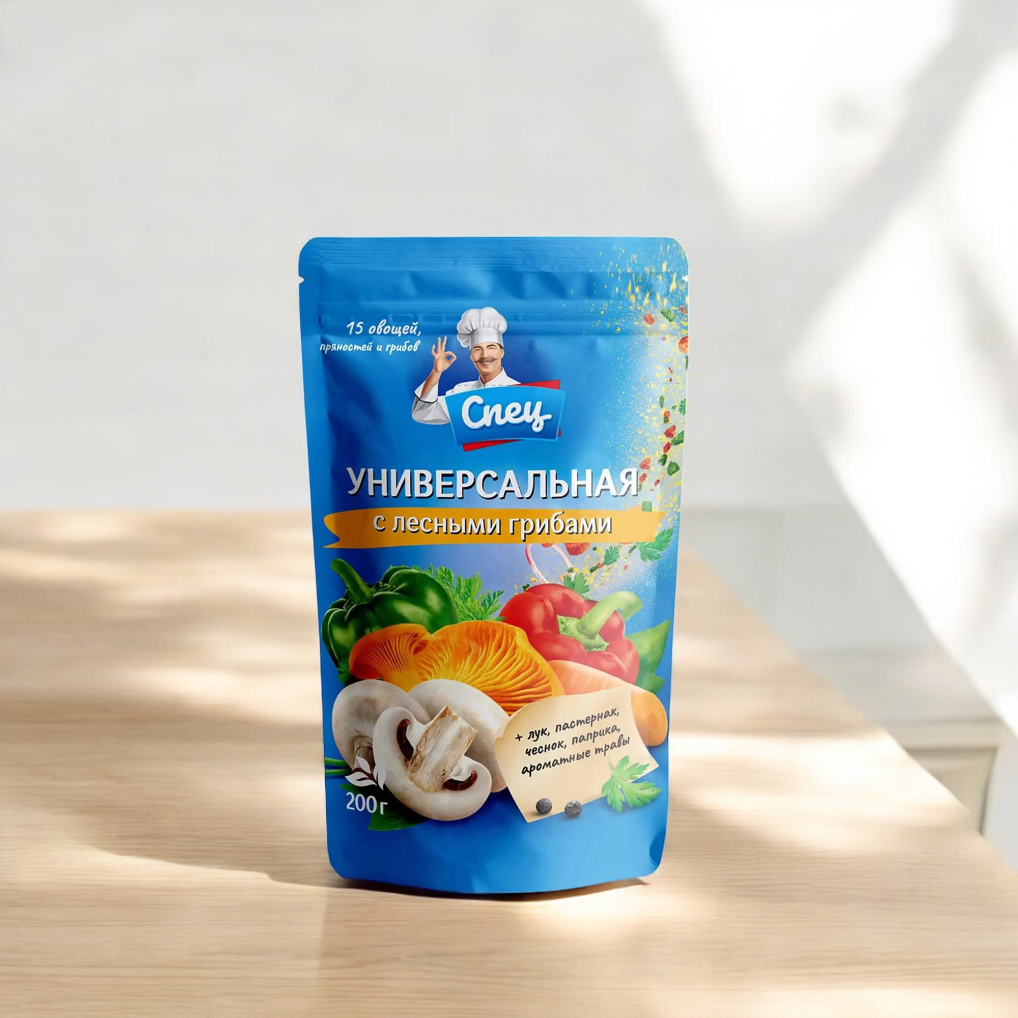 Приправа универсальная с лесными грибами “Спец”, РБ 200 г