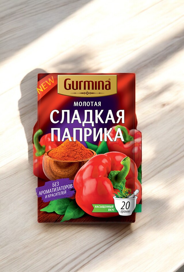Паприка сладкая молотая  “Gurmina”, РБ