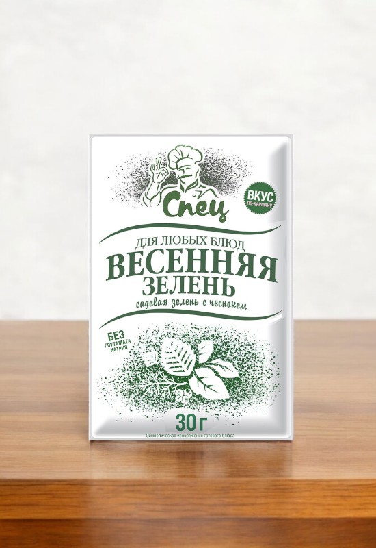 Приправа для любых блюд весенняя зелень “Спец”, РБ 30г