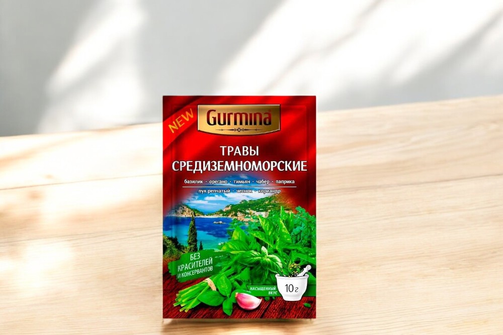 Приправа Средиземноморские травы Gurmina, РБ 10г