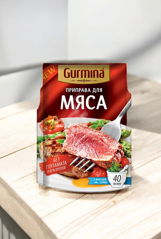 Приправа для мяса “Gurmina”, РБ 40г
