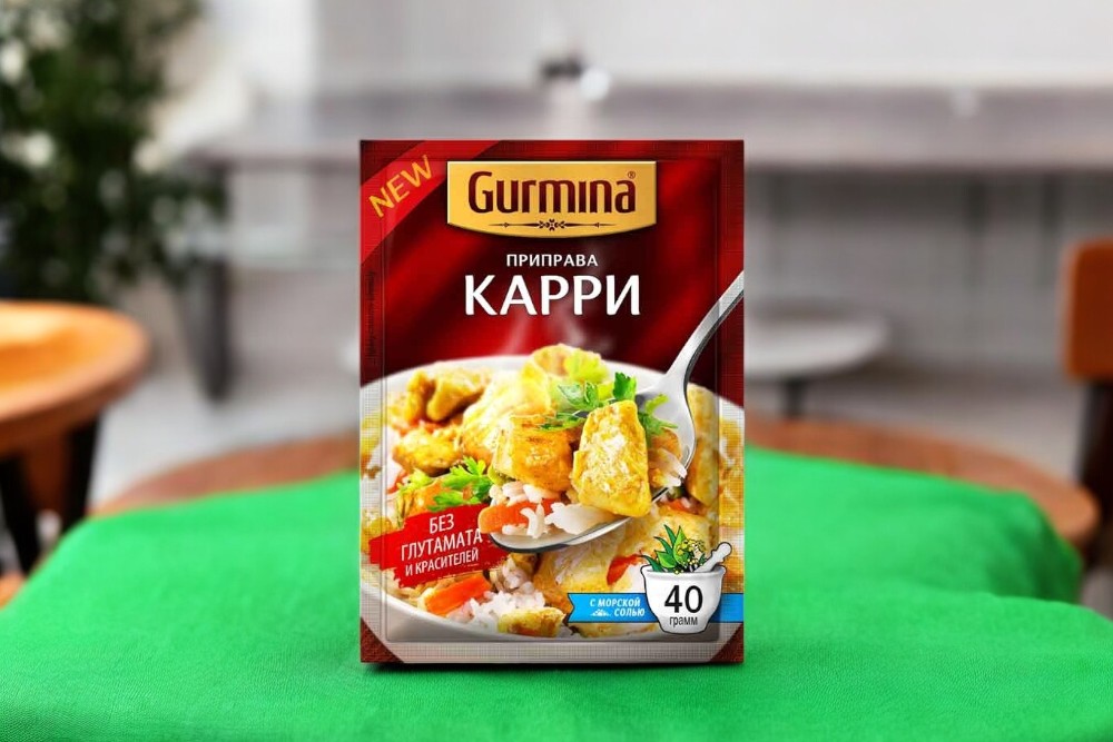 Приправа Карри “Gurmina”, РБ 40г
