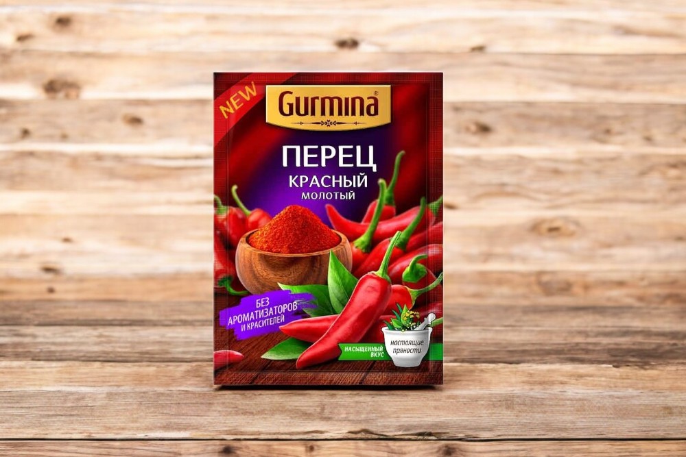Перец красный молотый “Gurmina”, РБ