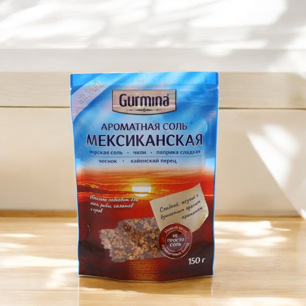 Приправа Ароматная соль Мексиканская GURMINA, РБ 150г