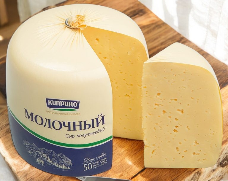 Молочный TM Киприно 1,0 кг цилиндр 50%