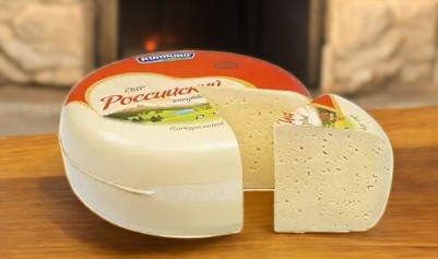 Сыр “Российский” ТМ “Киприно” 5 кг круг, 50 %