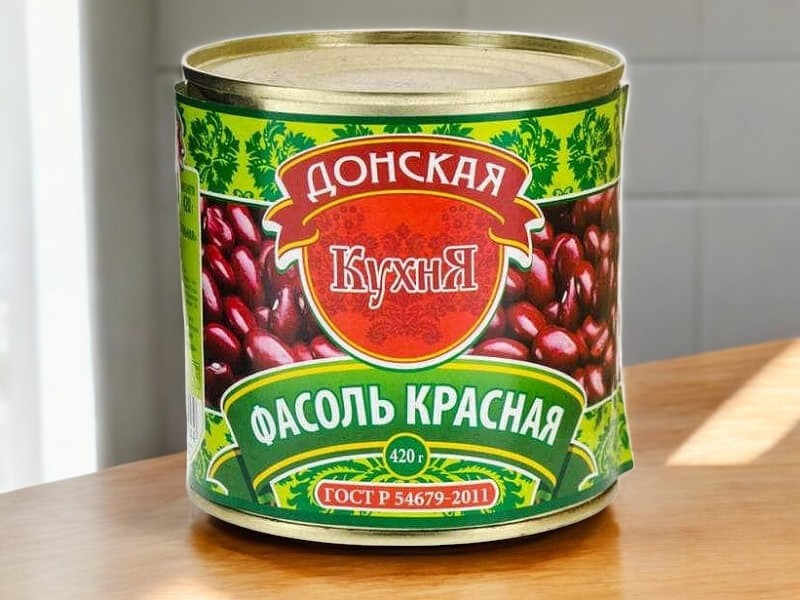 Фасоль КРАСНАЯ Донская кухня 420 гр жб