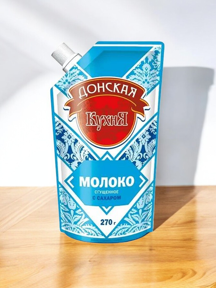 Молоко сгущ. Донская кухня д/п (270гр)