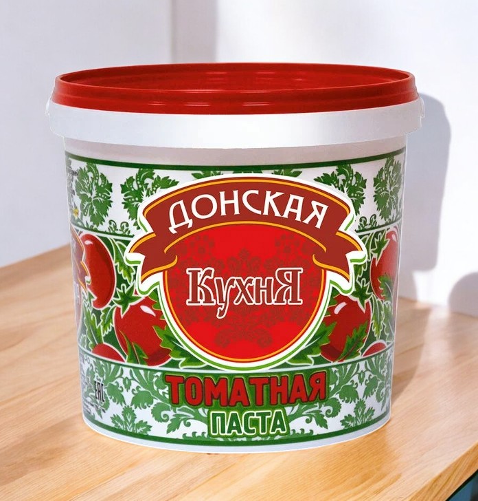 Томатная паста Донская кухня  ГОСТ ведро