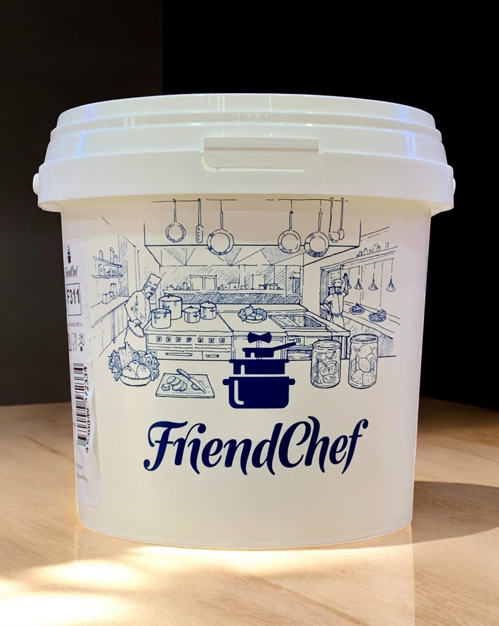 ЧЗ/FriendChef Сметана ГОСТ с мдж 30%