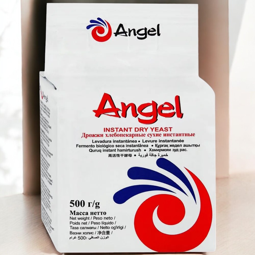 Дрожжи малосладкие сухие инстантные ANGEL 500г