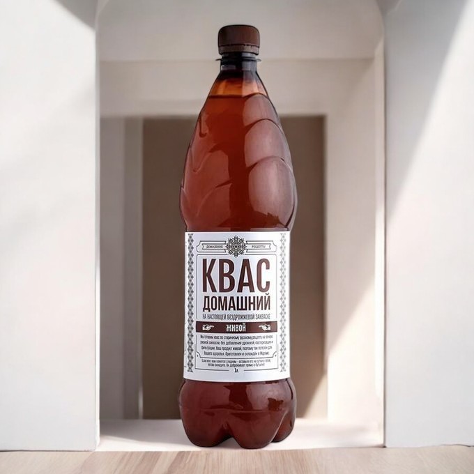 Квас “Домашний Живой” 1,0