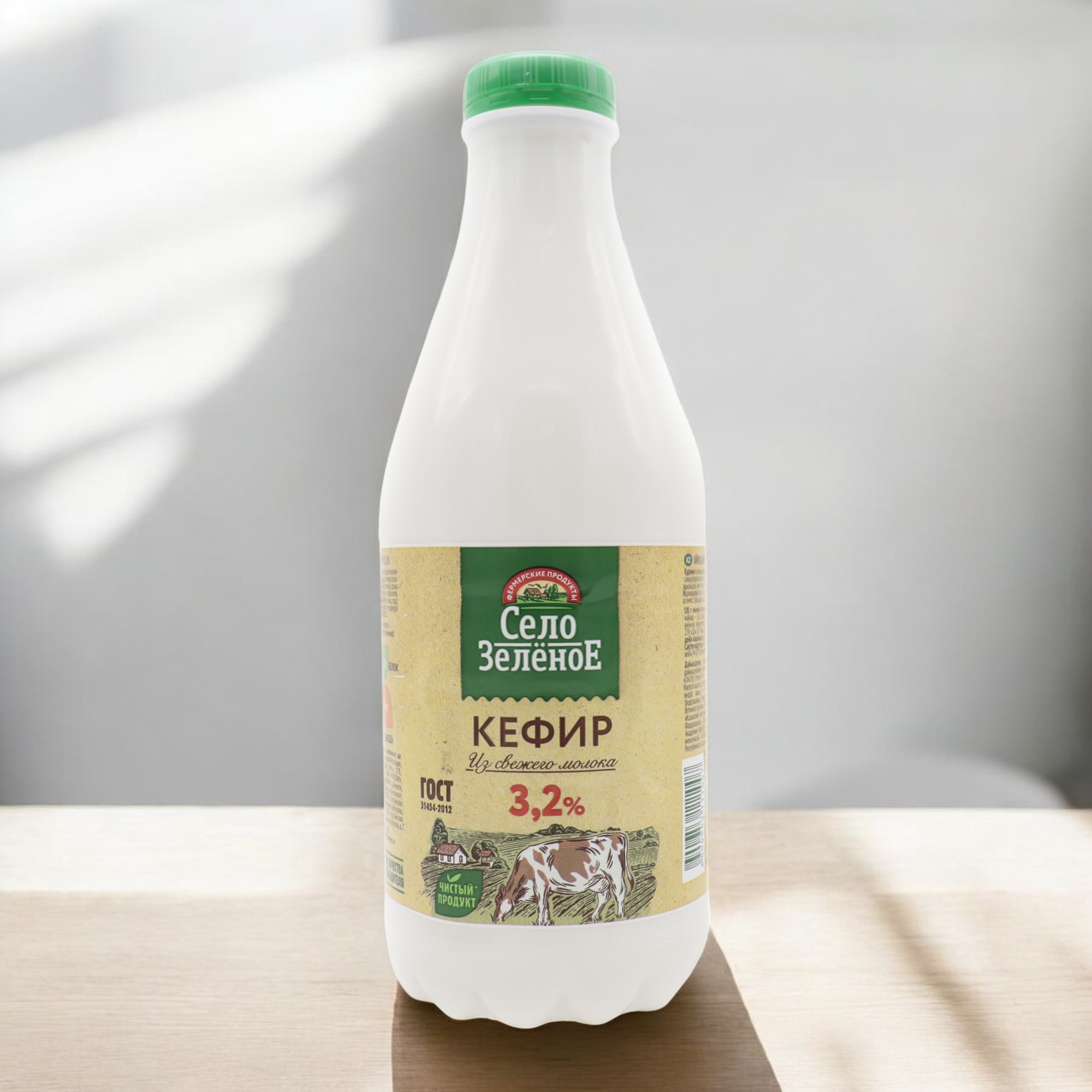 Кефир “Село Зеленое” 3,2% 0,930 пэт бут