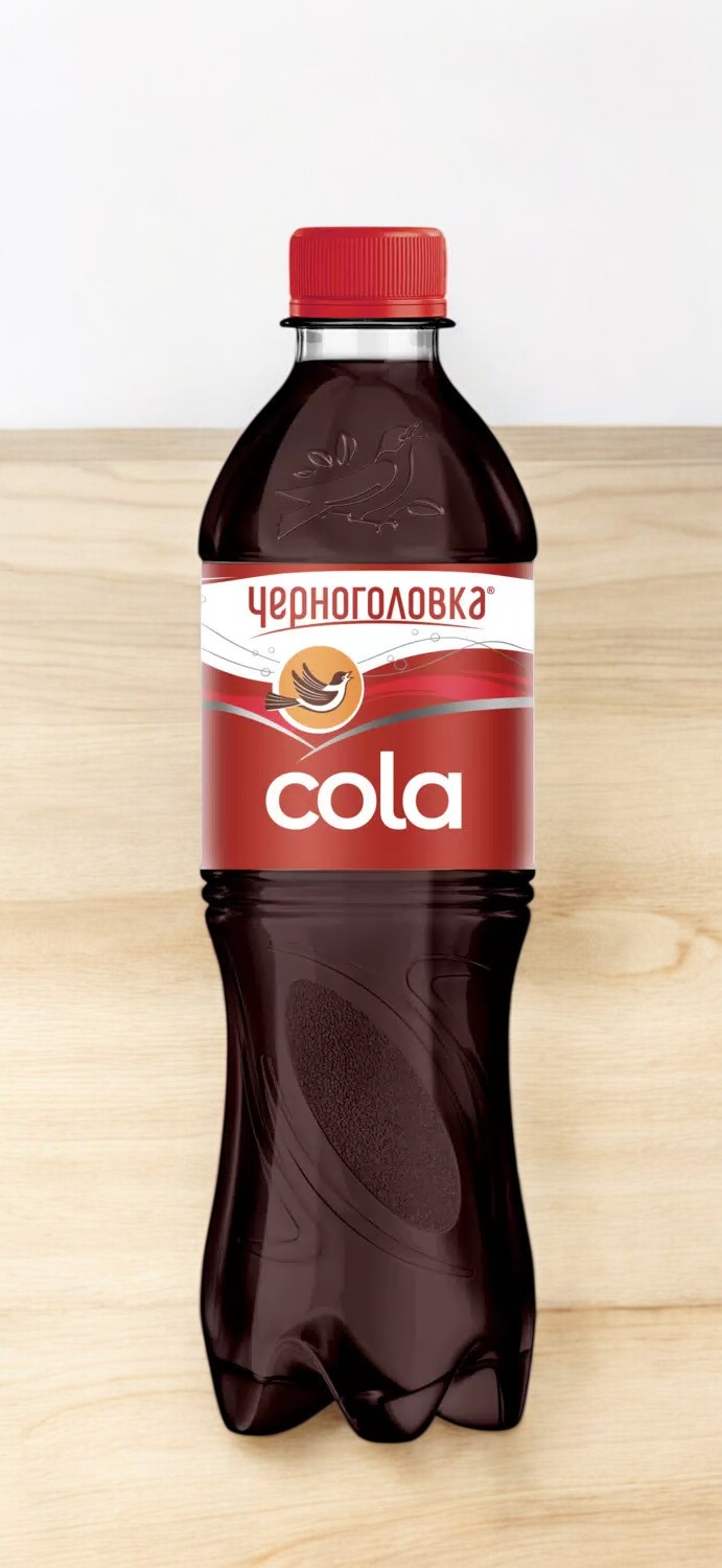 0,5Л Напиток “Кола” 0,5 л пэт  безалкогольный сильногазированный